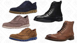 ZERØGRAND Oxford, $100Botas Kennedy Wingtip, $100